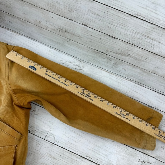 vintage 1950s duck hunting RED HEAD  brown L-xl cotton 44 sportsman BONE DRY‎ - Picture 11 of 14